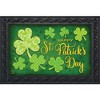 Briarwood Lane St. Patricks Day Doormat 30x18 Indoor Outdoor Lucky Shamrocks For St. Patricks Day Doormat - 2 of 4