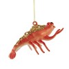 3.0 Inch Pacific Gold Lobster Sea Life Tree Ornaments - 3 of 3