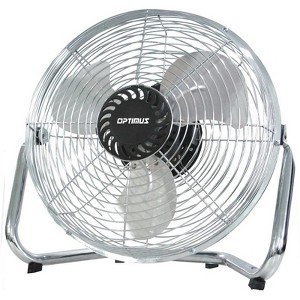 Optimus 12" Industrial Grade High Velocity Fan - Chrome Grill - 1 of 3