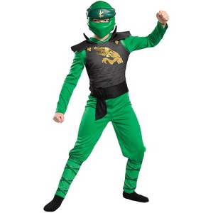 Disguise Boys' Classic Ninjago Lloyd Legacy Jumpsuit Costume - 1 of 2