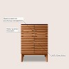 JONATHAN Y VAN1004 Calandre 20 in. W x 18 in. D x 33 in. H Thin Linear Slat Modern 2-Shelf Bath Vanity Cabinet Only (Sink Basin not Included) - 4 of 4