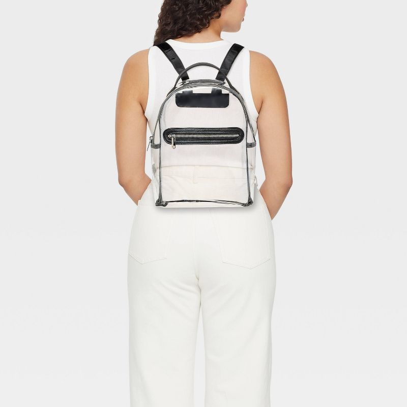 10.5&#34; Mini Dome Backpack - Wild Fable&#8482; Clear, 3 of 7