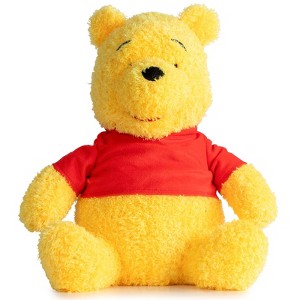 Jay Franco Winnie the Pooh Fuzzy Weighted Pillow Buddy - 1 of 4
