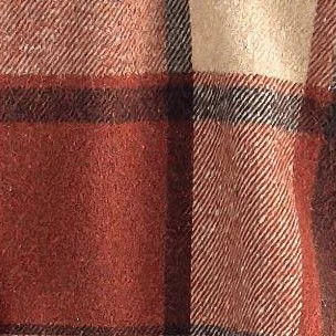 orange plaid