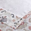 Kate Aurora Contemporary Influencer 2 Piece Water Color Damask Medallion Rod Pocket Window Curtain Panels - 4 of 4
