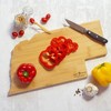Totally Bamboo Nebraska Fish Kiss Cutting Board: Lightweight Bamboo, Multicolored, 17.75" x 9", Hand Wash, 1-Year Warranty - 4 of 4