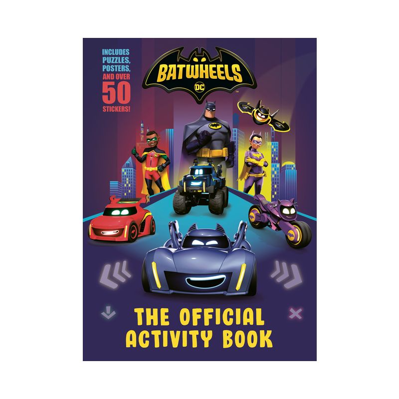 Batwheels: The Official Activity Book (DC Batman: Batwheels) - by  Random House (Paperback), 1 of 2