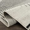 Hauteloom Angus Black&White Geometric Area Rug - 3 of 4