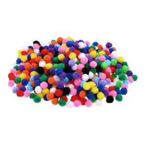Unique Bargains Creative DIY Craft Decoration Home Supplies Pom Poms 0.6" - 1 of 4