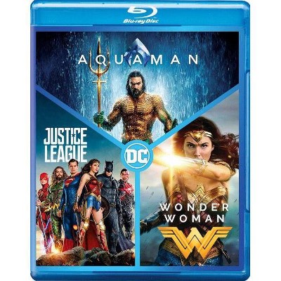 DC 3-Film Collection: Aquaman / Justice League / Wonder Woman (Blu-ray)(2019)