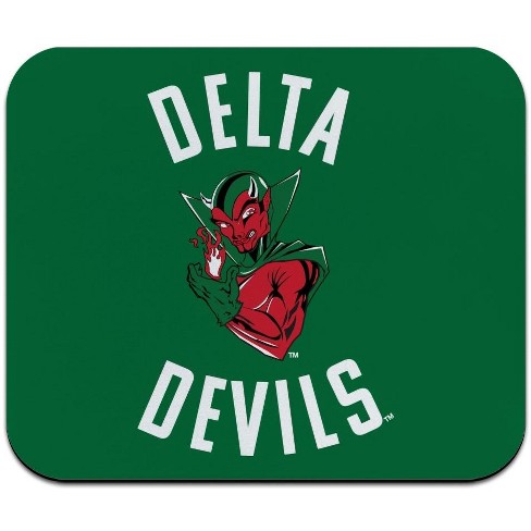 Mississippi Valley State University Delta Devils Logo Low Profile Thin Mouse Pad Mousepad - image 1 of 2