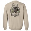 Mens Busch Light Hunting Deer Camo Sweatshirt - 3 of 4