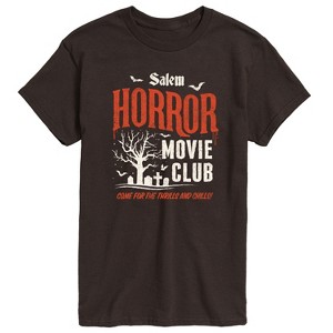 Men's - Instant Message - Salem Horror Movie Club Short Sleeve Graphic T-Shirt - 1 of 4