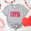 Simply Sage Market Women's Cupid Varsity Checkered Short Sleeve Graphic Tee - 2 of 2