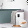 SKONYON Countertop Towel Warmer Bucket with Aromatherapy Holder Auto Shut Off & Timer - 2 of 4