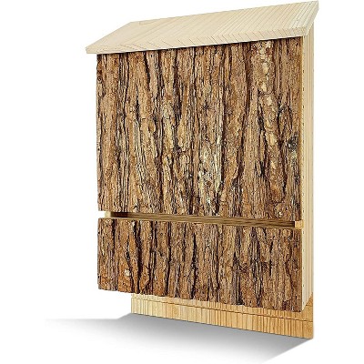 Outer Trails Outdoor Bat Habitat, Bark Finish, 2 Chambers