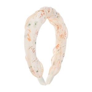 Unique Bargains Women's Cute Printed Knotted Headbands 1 Pc - 1 of 4