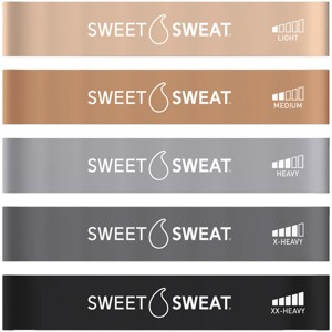 Sports Research Sweet Sweat Mini Loop Fitness Bands - 5-Pack - 1 of 2