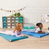 ECR4Kids SoftZone Folding Rainbow Rest Mats, 5-Piece - 4 of 4