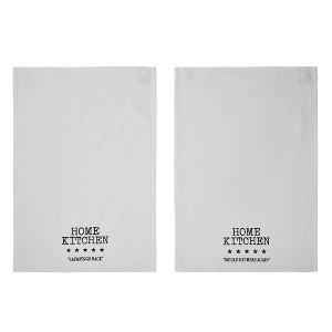Down Home 5 Star Review Tea Towel Set of 2 19x28 - 1 of 4
