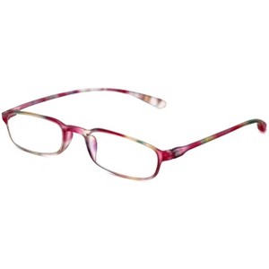 Calabria 718 Flexie Reading Glasses | Unisex Readers | Lightweight & Flexible | Patented Design | Ebony Black +1.50 - 1 of 4