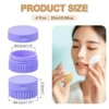 Unique Bargains Silicone Cream Leakproof Travel Decorative Jars 0.68oz 4 Pcs - 2 of 4