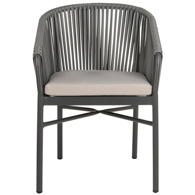 Matteo Rope Chair (Set of 2) - Grey - Safavieh., 1 of 10