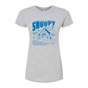 Women's - Peanuts - Snoopy Snocone Fitted Graphic T-Shirt - 1 of 3