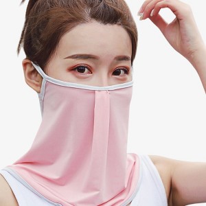 Anna-Kaci Women's Lightweight Face Cover Scarf with Ear Loops - 1 of 4
