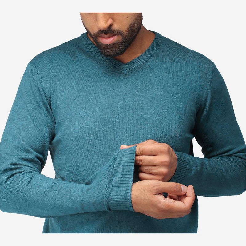 X RAY Men's Slim Fit Pullover V-Neck Sweater, Sweater for Men Fall Winter (Available in Big & Tall), 4 of 7
