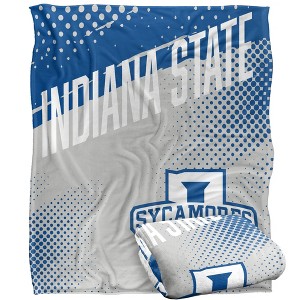 Indiana State University Fan Zone Silky Touch Super Soft Throw Blanket 50x60 - 1 of 4