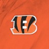 Cincinnati Bengals NFL L/XL Silk Touch Bathrobe 26x47 Inches - 4 of 4