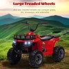 12V Kids Ride On ATV, 4 Wheeler Electric Vehicle for Kids, Battery Powered Quad Toy Vehicle with Music, Horn - 2 of 4