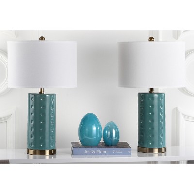 Table Lamp - Blue (Set of 2) - Safavieh