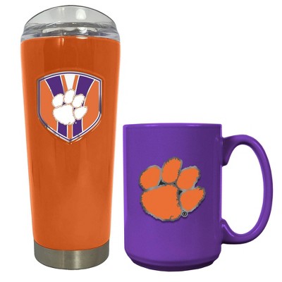 NCAA Clemson Tigers 20oz Tumbler & 15oz Mug Set