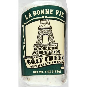 La Bonne Vie Garlic & Herb Goat Cheese - 4oz - 1 of 1