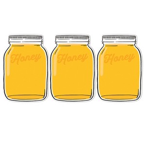 Eureka® The Hive Mason Jar Paper Cut-Outs, 36 Per Pack, 3 Packs - 1 of 3
