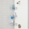 Hirise Four Corner Standing Shower Caddy With 9' Tension Pole Rust Proof  Aluminum Shower Organizer - Better Living Products : Target