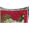 C&F Home 14" x 14" Red Black & White Rooster Needlepoint Pillow - 2 of 4