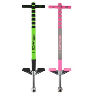 New Bounce Green & Black and Pink & Grey Pogo Stick Combo - 1 of 1