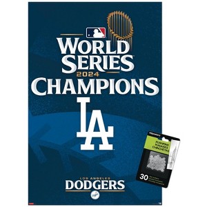 Trends International MLB Los Angeles Dodgers - 2024 World Series Team Logo Unframed Wall Poster Prints - 1 of 4