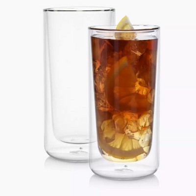 DUKA Set of Two Thermal Drinking Glasses - 16 Ounces