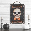 Courtside Market Halloween Vintage Sign 12x16 Hanging Artboard with Twine - 2 of 2