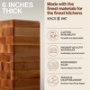 John Boos BB Series Large Reversible Wood Chopping Board, 30" x 24" x 6", Maple - 3 of 4