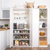 Hold N' Storage - Pull Out Pantry Cabinet Organizer with Anti Rust Chrome Finish, Heavy-Duty, Smooth Slide - 2 of 4