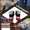 Bison Life Supreme Rigger Multipurpose Split Leather Safety Work Gloves - One Size - 3 Pairs - 2 of 4