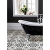 FloorPops 10ct 12"x12" Villa Peel and Stick Floor Tiles Off White: Water-Resistant Vinyl Mosaic Flooring Panels - image 2 of 4