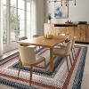 Vintage Braided Doormat, Washable Low-Pile Non-Slip Non-Shedding Small Rug for Entrance, Bedroom, Living Room, Kitchen, Farmhouse Decor - 2 of 4
