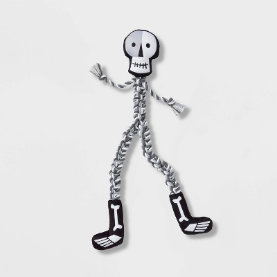 Halloween Skeleton With Long Rope Dog Toy - Xl - Hyde And Eek! Boutique ...