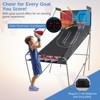 Gymax Two-Player Basketball Arcade Game with 8 Play Modes and Digital Scoreboard Red - 4 of 4